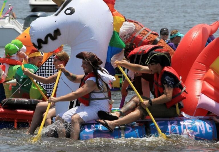 Photos The Great Trent River Raft Race