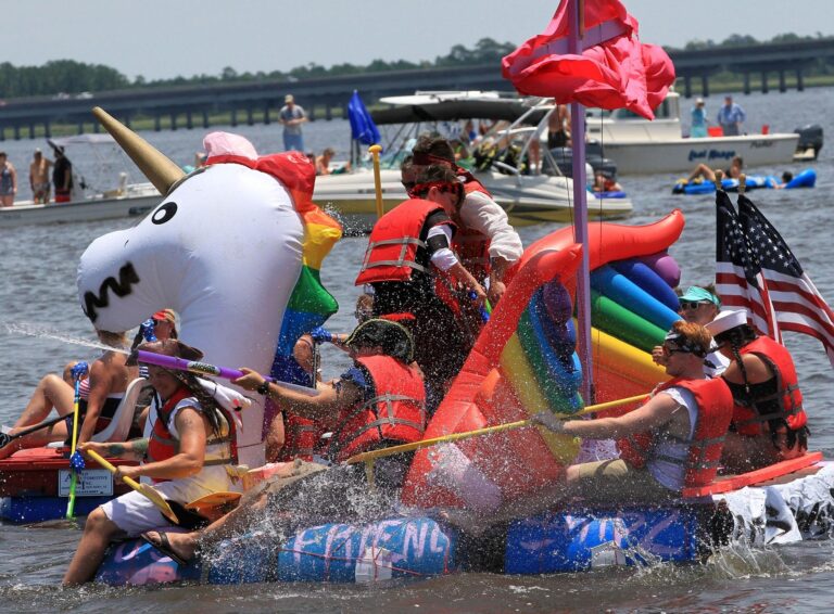 Photos The Great Trent River Raft Race